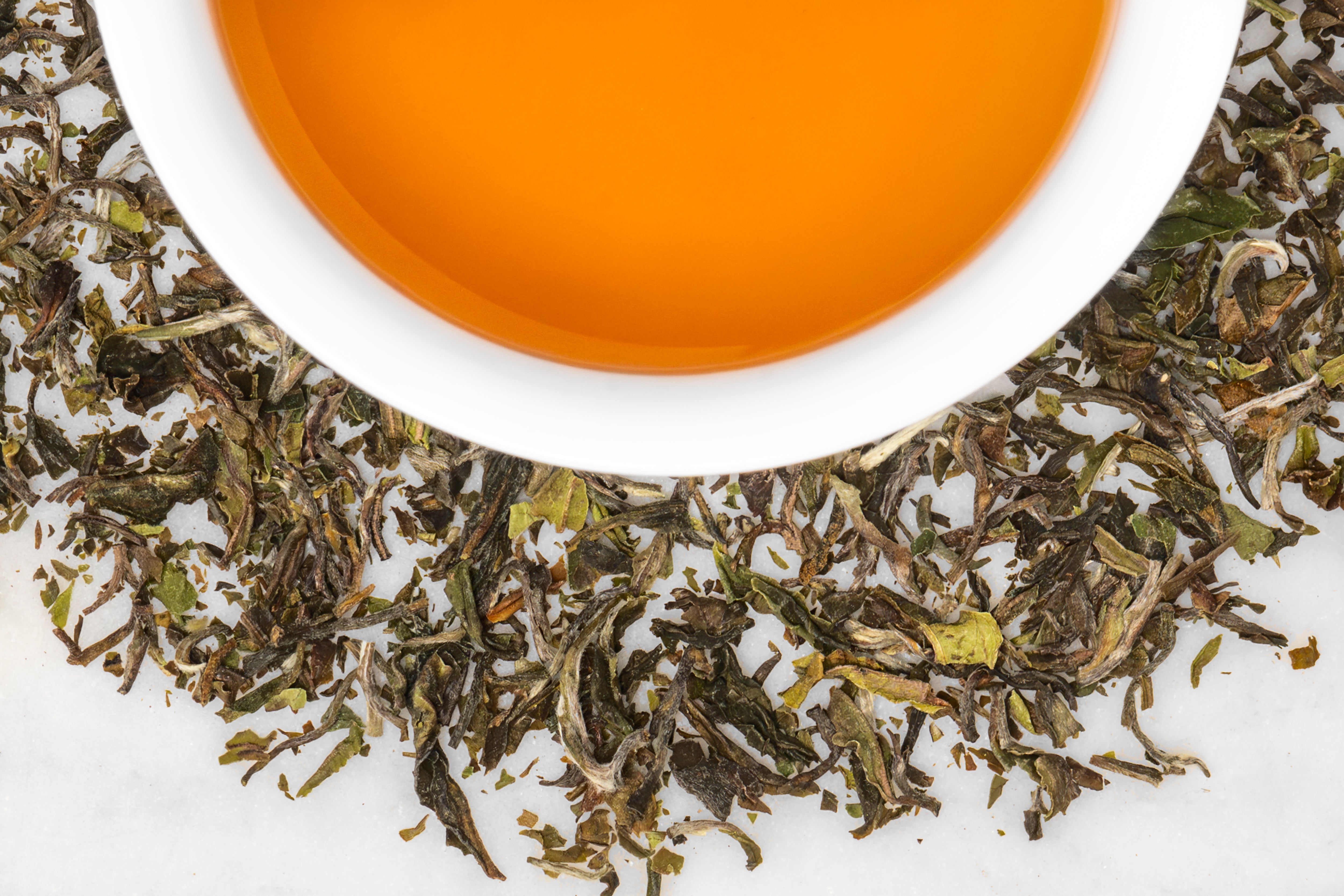 First Flush Darjeeling Giddapahar tea leaves.